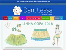 Tablet Screenshot of danilessa.com.br